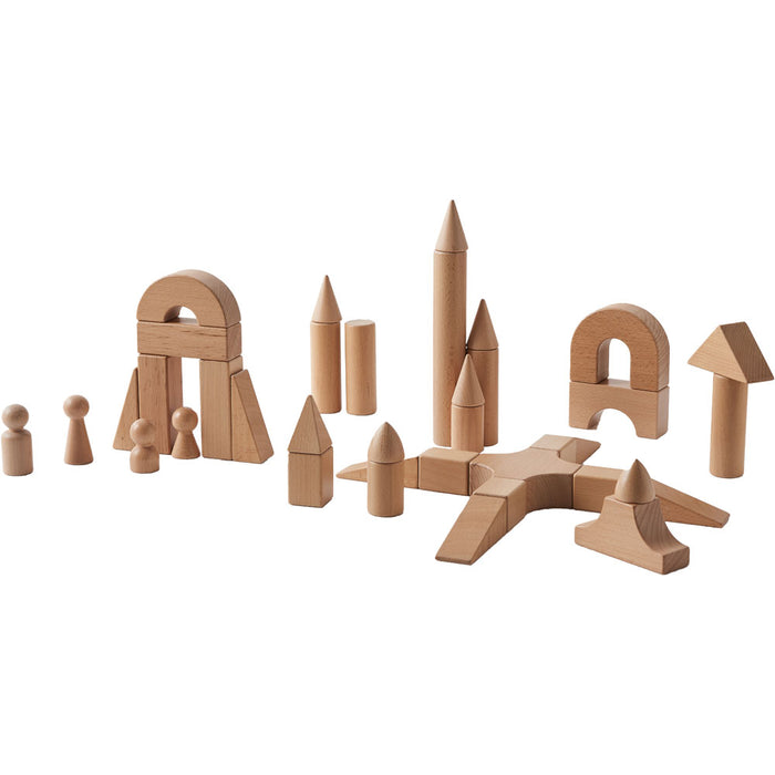 Bulid My Castle 124pc Wooden Block Set