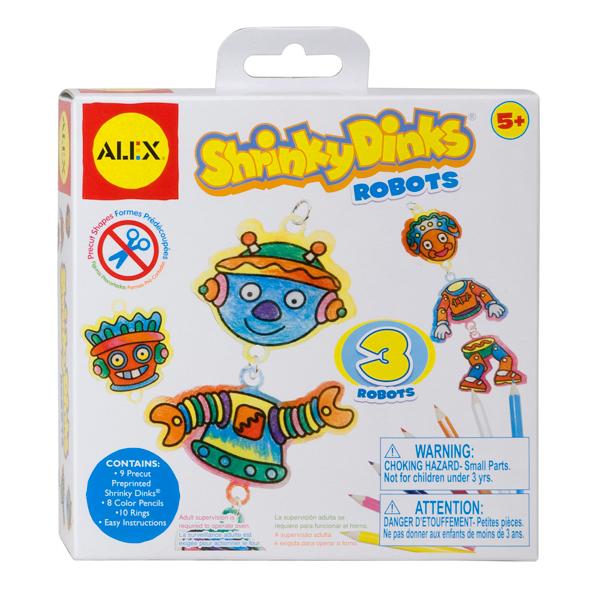 Shrinky Dinks - Robots