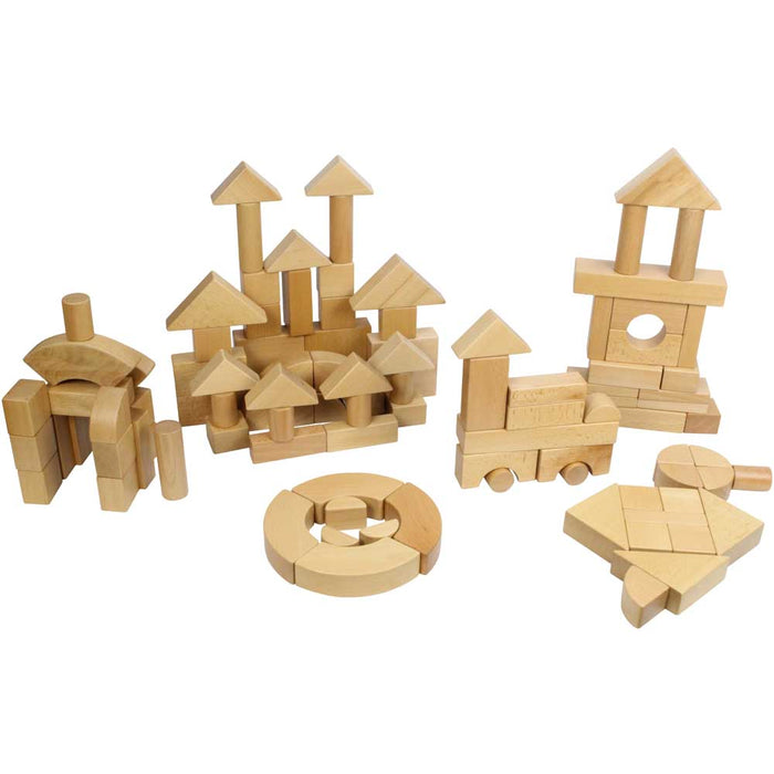 Wooden Block Set 92 Pcs