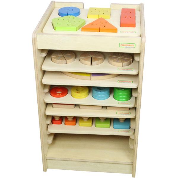 Board Toy Storage Tower (10Pcs)