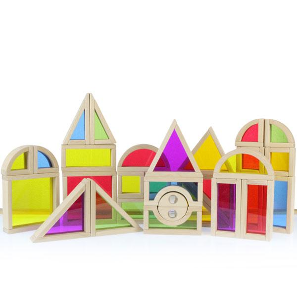 Rainbow Block Set 30 Pc