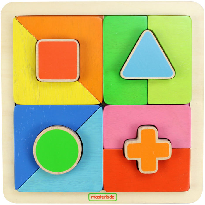 Geometric Puzzle Board