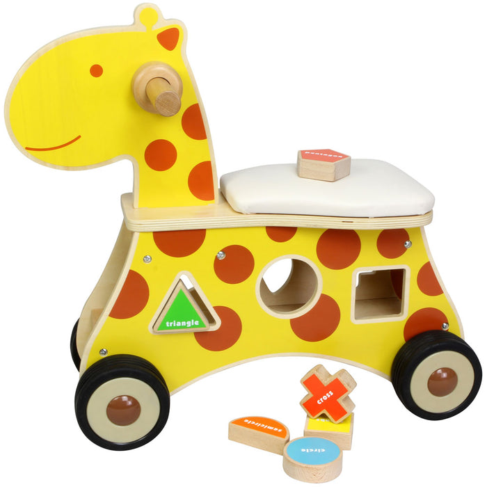 Ride-On Shape Sorter Giraffe