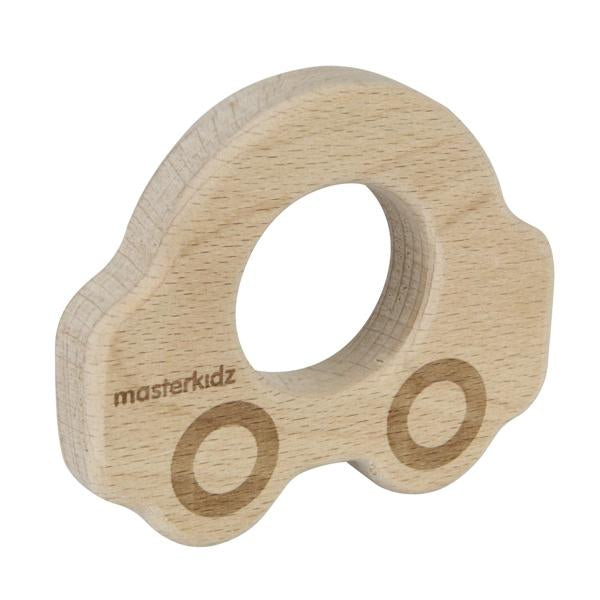 All Natural Wooden Teether Car