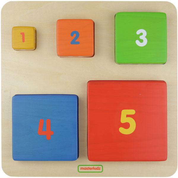 Numbers & Colours Stacking Blocks