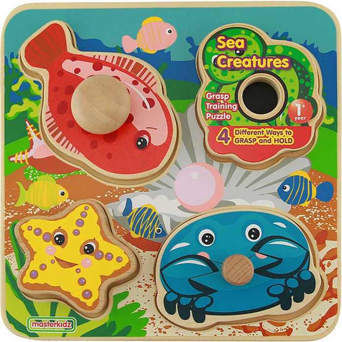 Knob Puzzle Sea Creatures