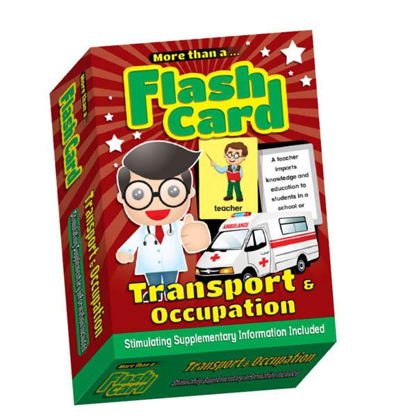 Flash Cards Transport & Occupations