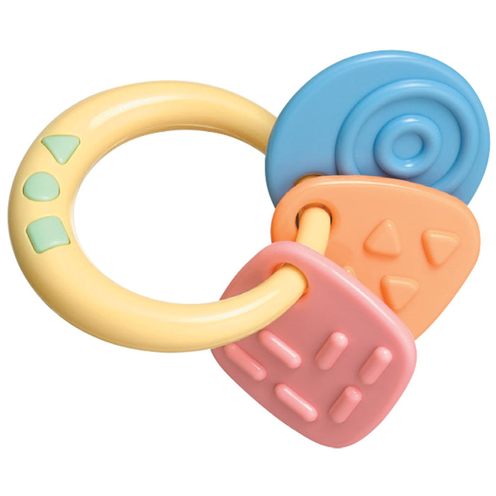 Teething Shapes Rattle (Pastel)