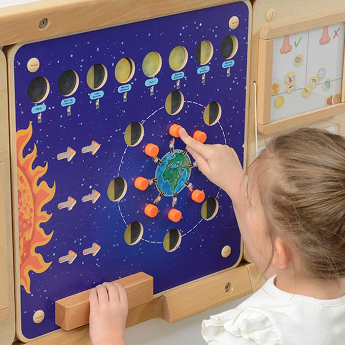 Moon Phases Wall Element