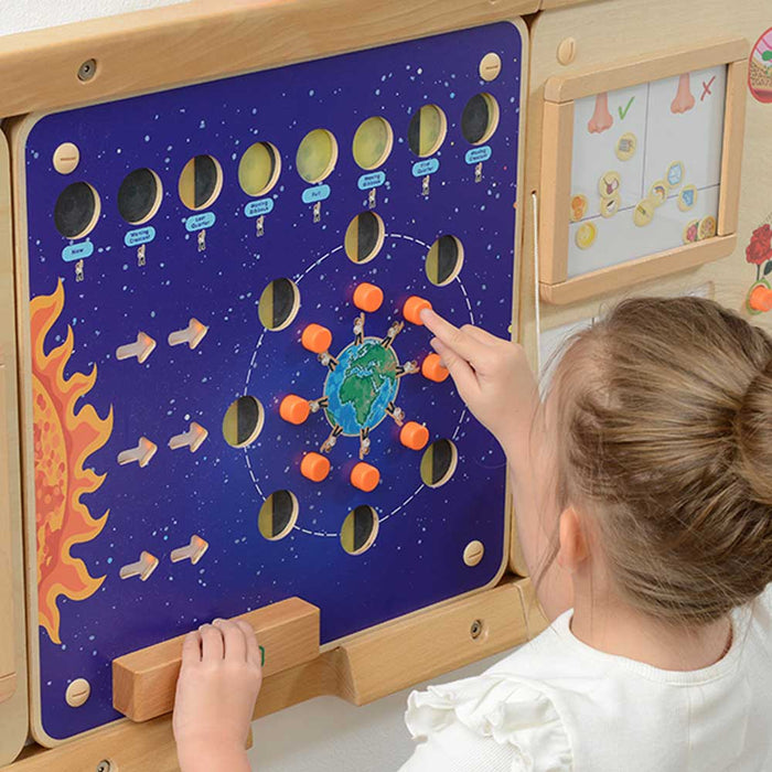 Moon Phases Wall Element