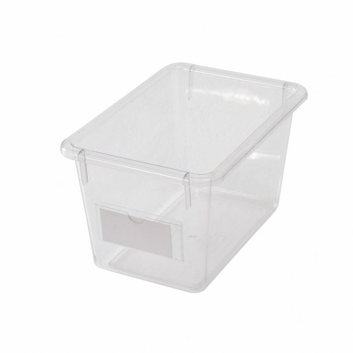 TRANSPARENT TRAY 180L WITH LIDS 6 PIECE SET