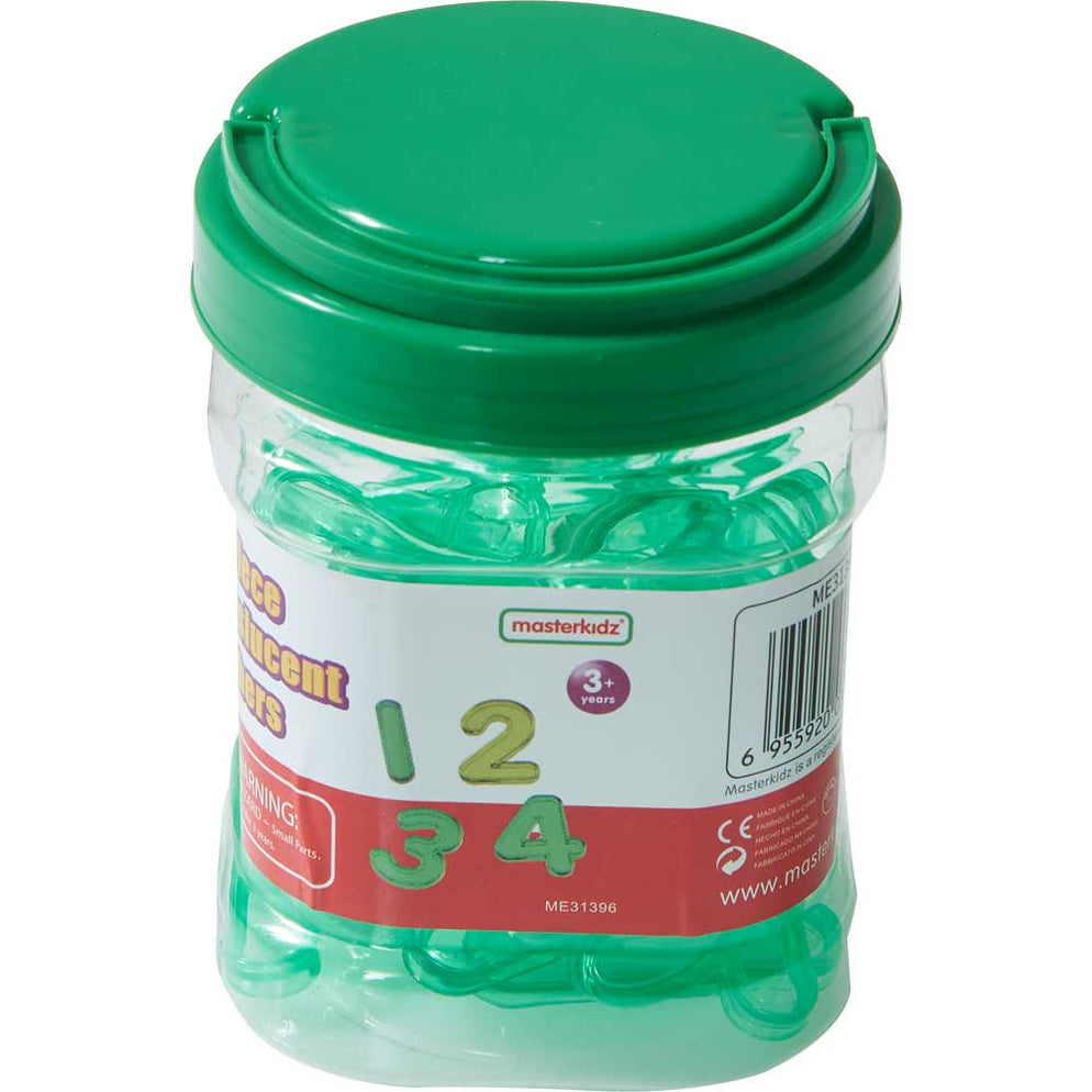 Translucent Numbers 52pcs — Bright Spark Enterprises Pty Ltd