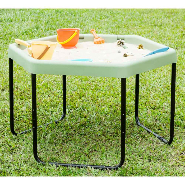 HEXAGONAL TUFF TRAY WITH STAND