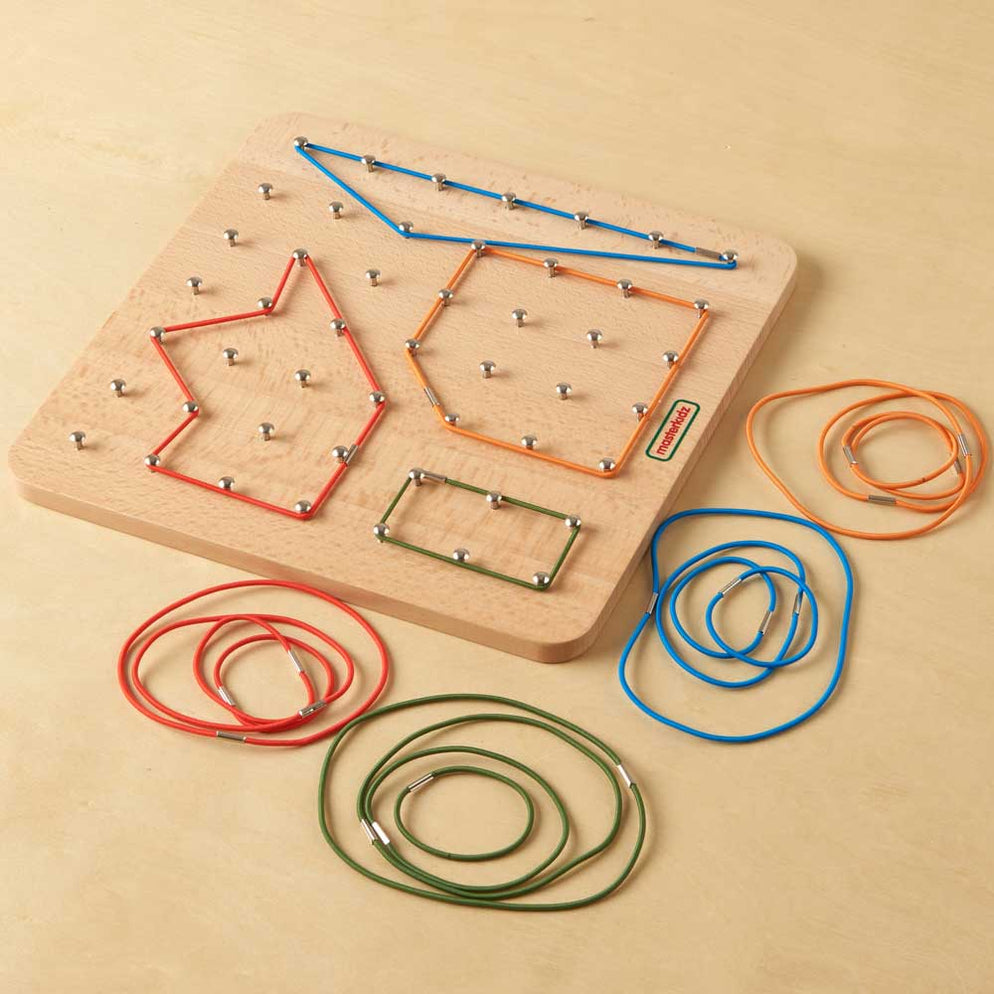 Wooden Geoboard — Bright Spark Enterprises Pty Ltd