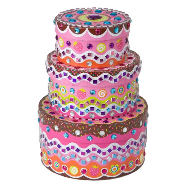 Bling Along 3 Cake Jewelry Boxes