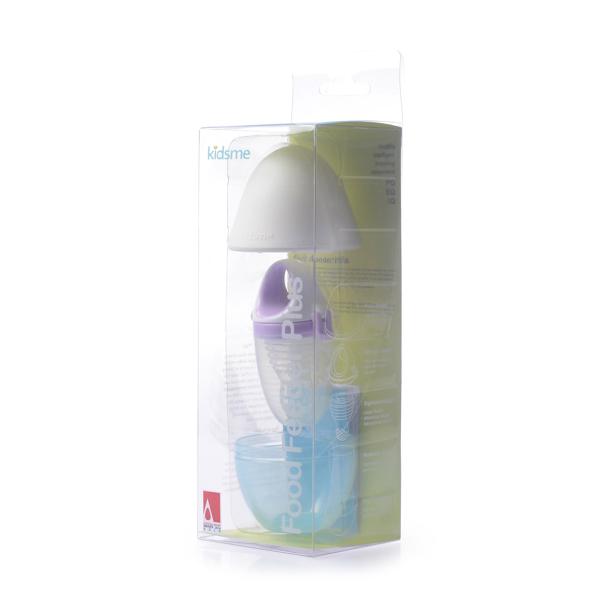 Food Feeder Plus With Silicone Grinder Lavender