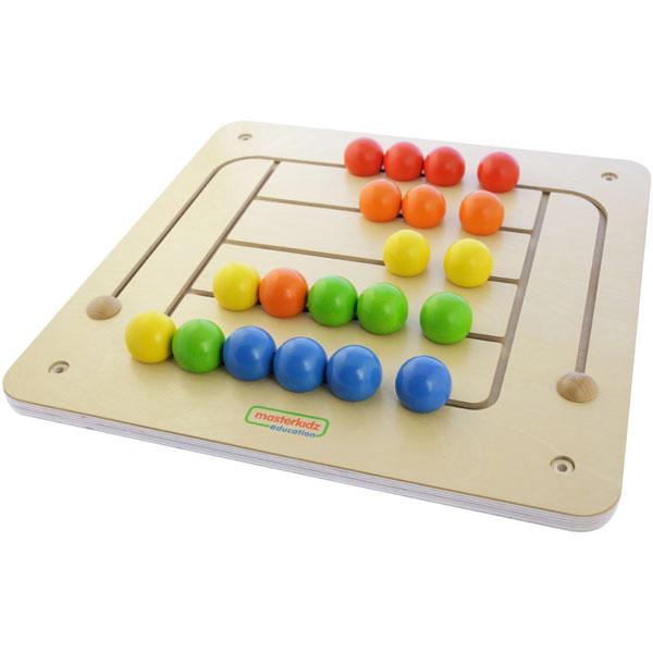 Colour Matching Pegs Wall Element