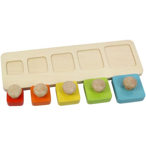 Size & Colour Matching Peg Puzzle