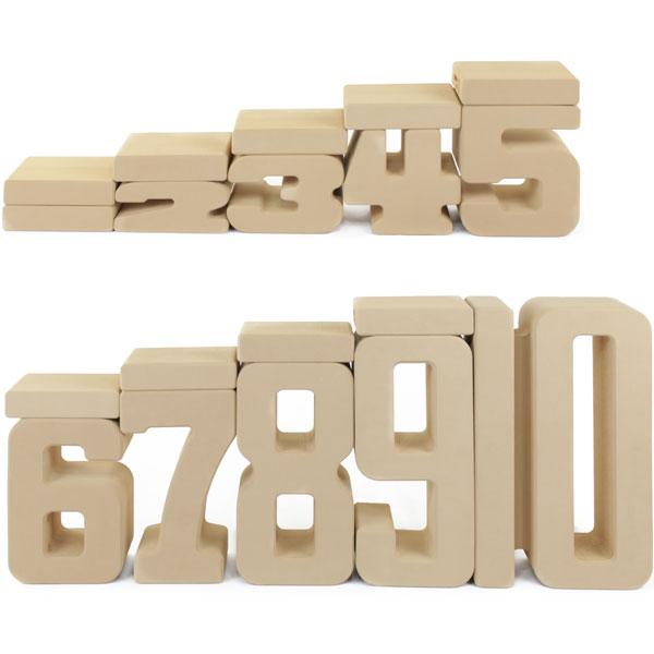 Giant Soft Numbers Learning Block Set