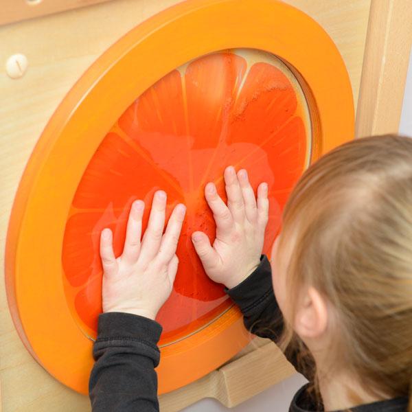 Sensory Training Orange Slice Wall Element