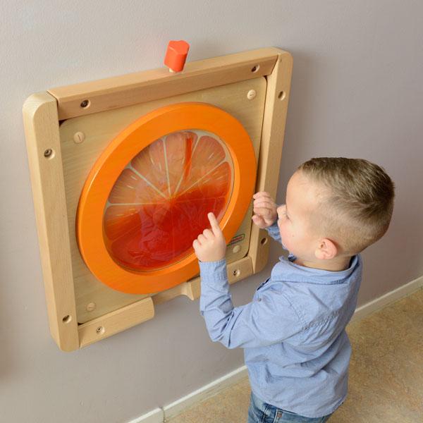 Sensory Training Orange Slice Wall Element