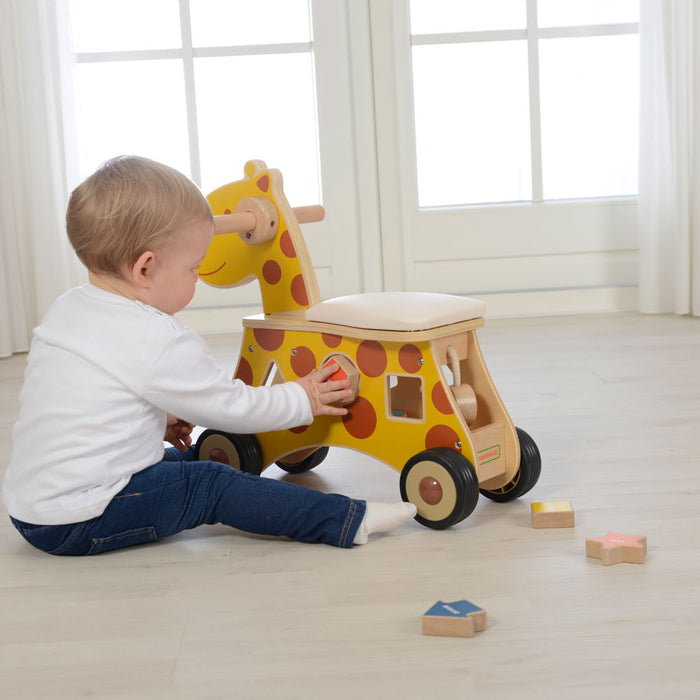 Ride-On Shape Sorter Giraffe