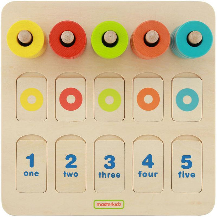 Counting And Colours Learning Board