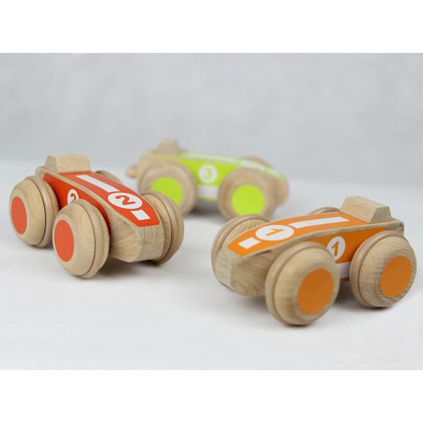 Wooden Racer (Orange)