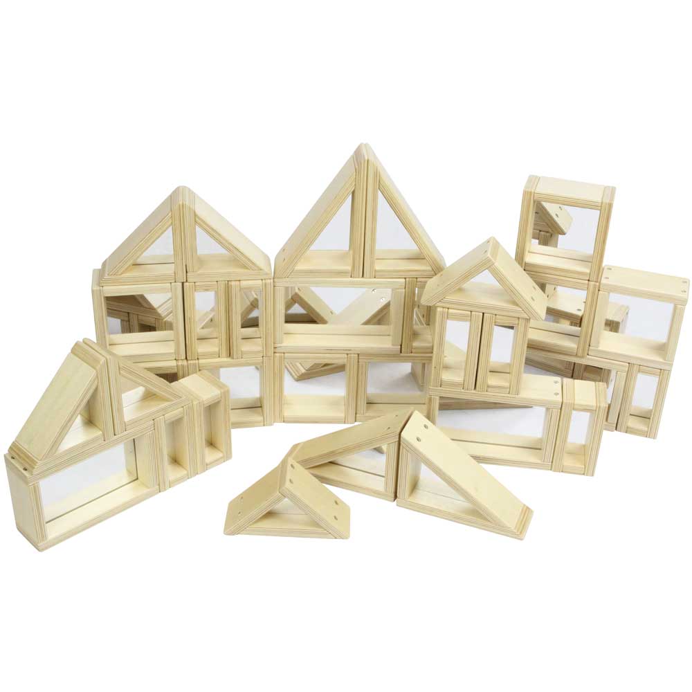 Mirror Block Set 31 Pcs — Bright Spark Enterprises Pty Ltd