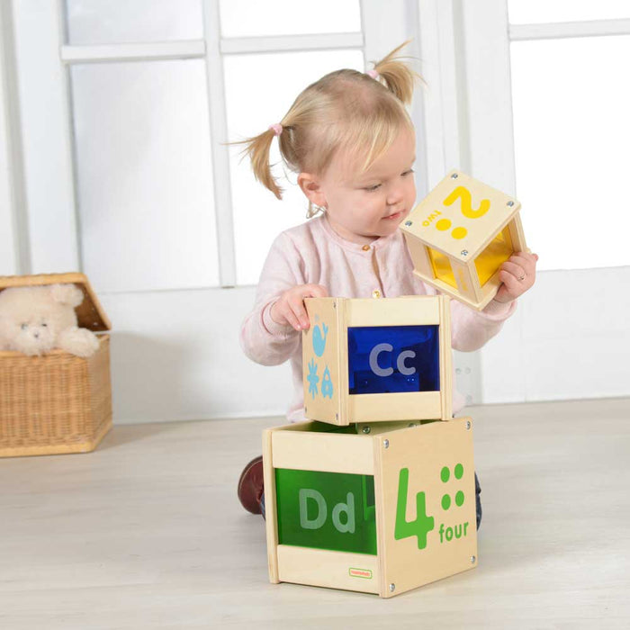 Colour Discovery Stacking Cubes