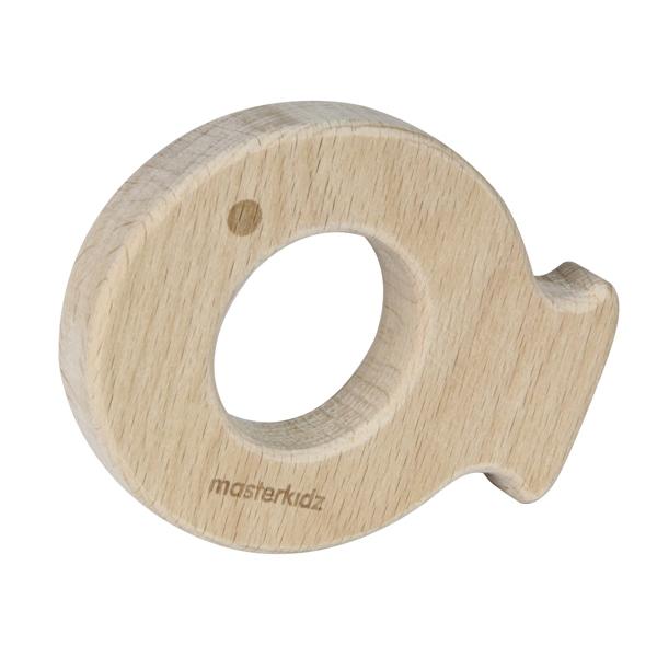 All Natural Wooden Teether Fish