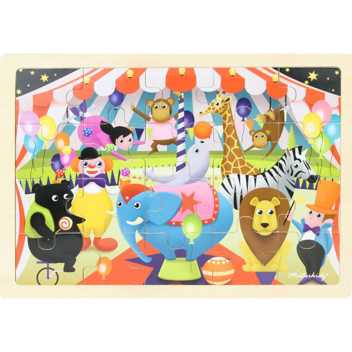 Wooden Jigsaw Puzzle Circus 20Pc