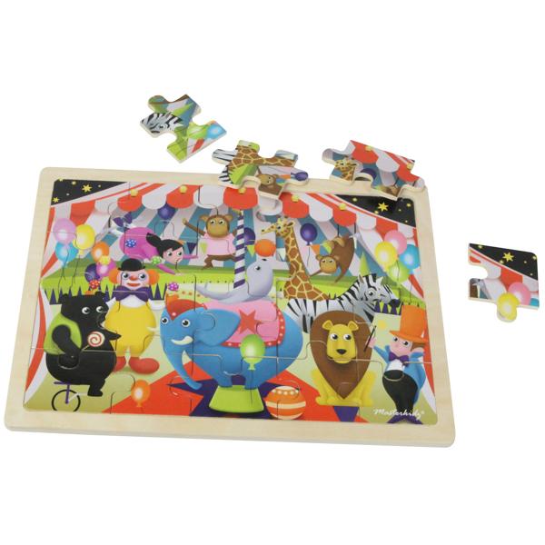 Wooden Jigsaw Puzzle Circus 20Pc