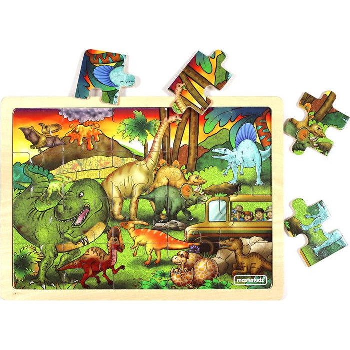 Wooden Jigsaw Puzzle Dinosaurs II 20Pc