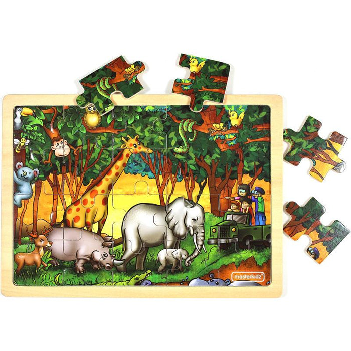 Wooden Jigsaw Puzzle Forest Journey 20Pc