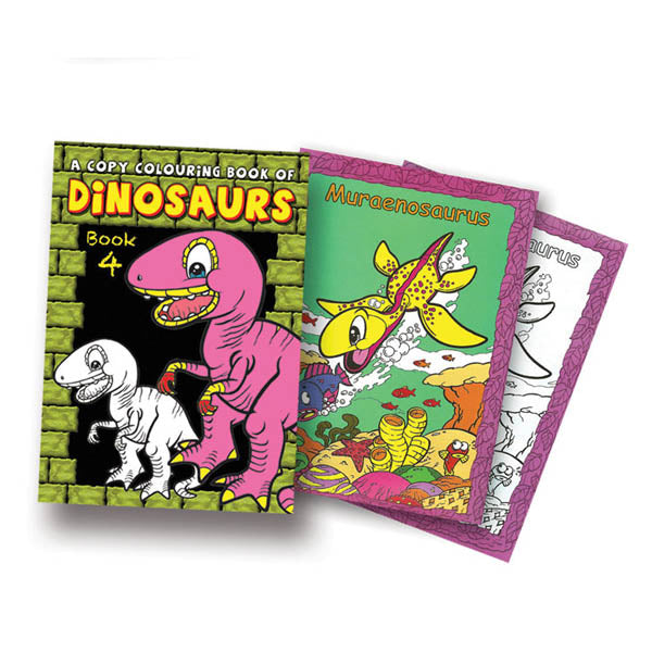 Copy Colouring Dinosaurs Book 4