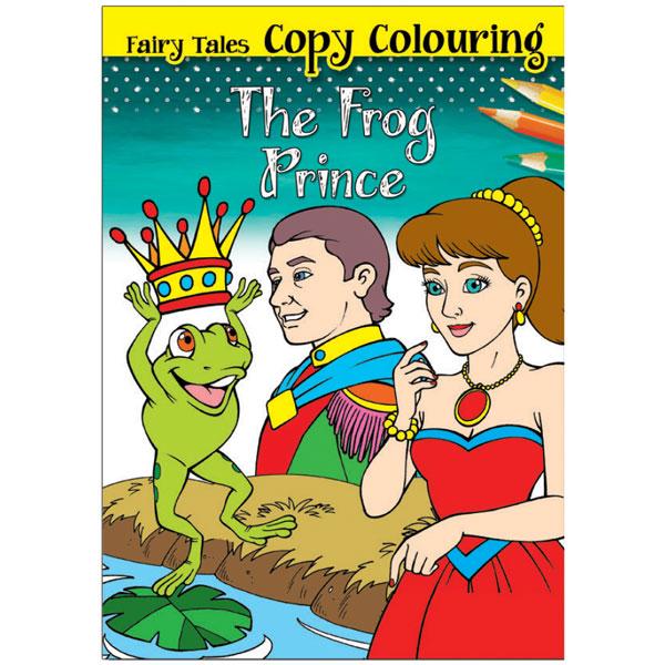Fairy Tales Copy Colouring The Frog Prince