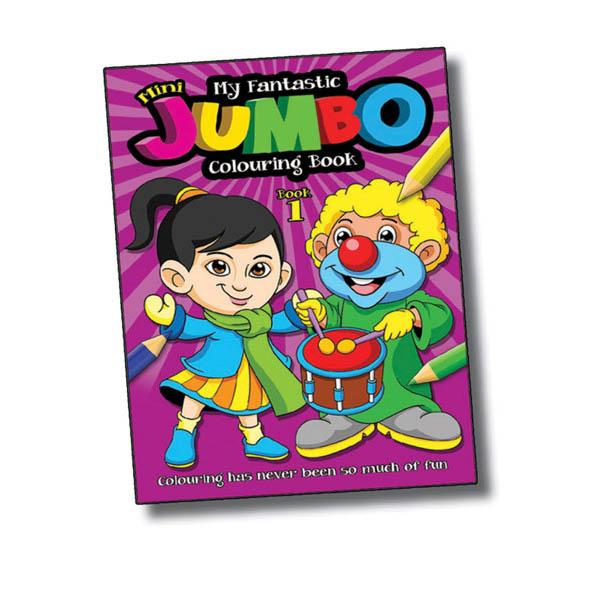 Fantastic Jumbo Colouring Book 1