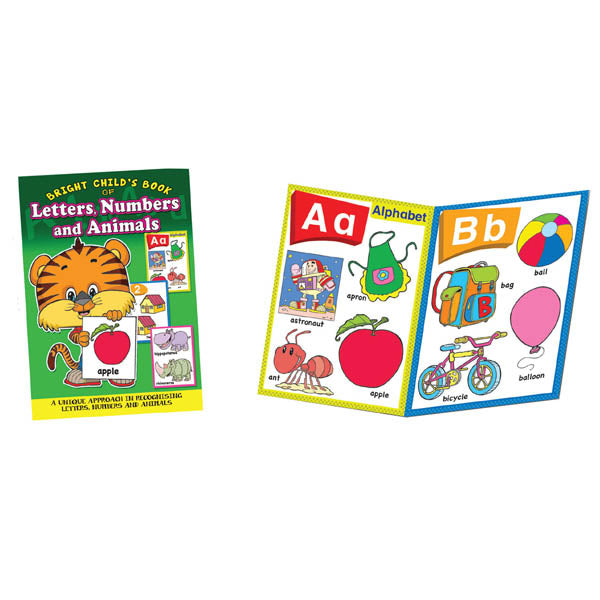 Bright Childs Letters Numbers & Animals