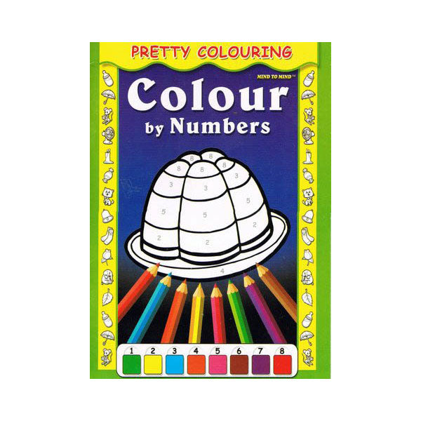Colour By Numbers Pretty Colouring
