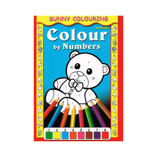 Colour By Numbers Sunny Colouring