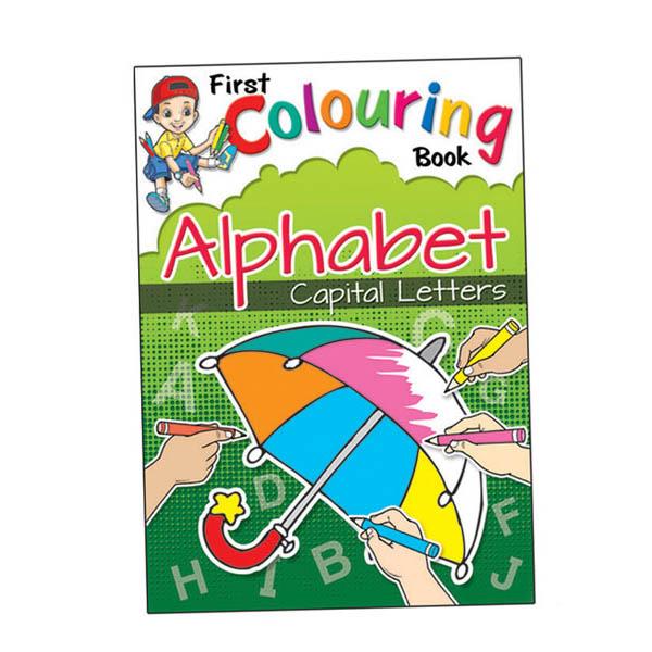 First Colouring Book Alphabet Capital Letters