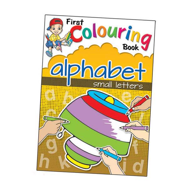 First Colouring Book Alphabet Small Letters