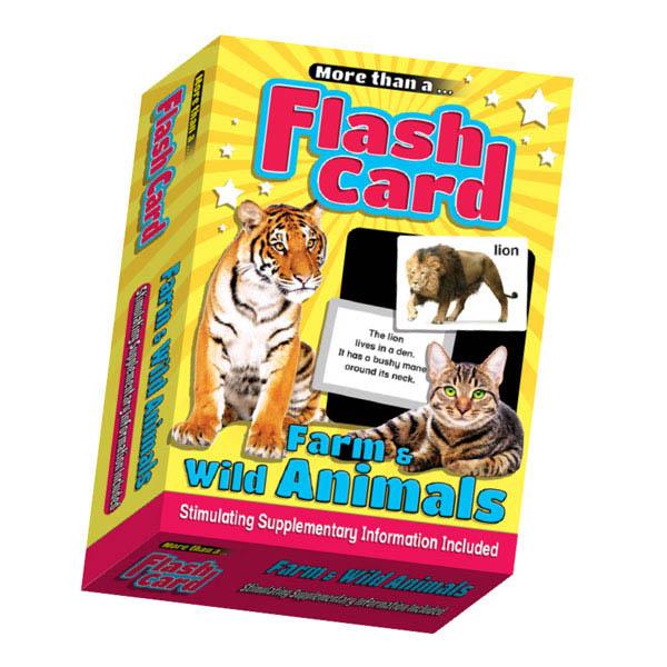 Flash Cards Farm & Wild Animals